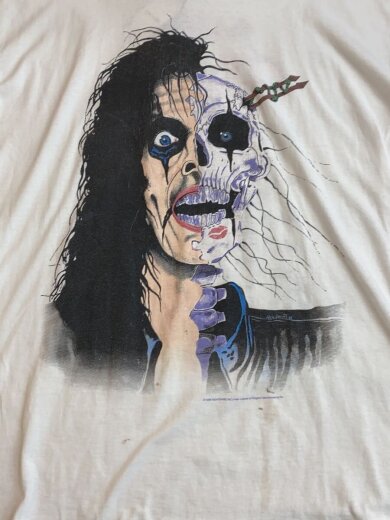 商品画像：90s/alice cooper/ユーロ/Tシャツ/L/コットン/ホワイト// 3