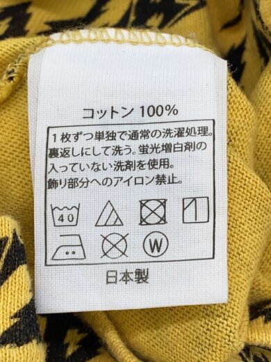 商品画像：Tシャツ/XL/コットン/YLW// 4