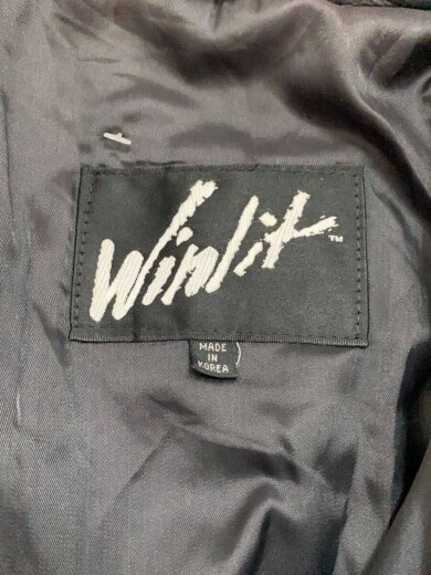 商品画像：winlik/レザージャケット・ブルゾン/--/--/BLK 3