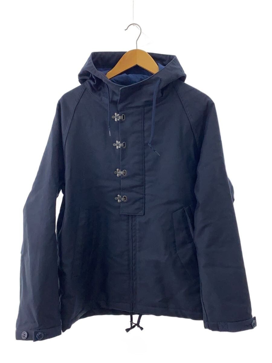 HOUSTON / ミリタリージャケット/40/コットン/NVY/50887