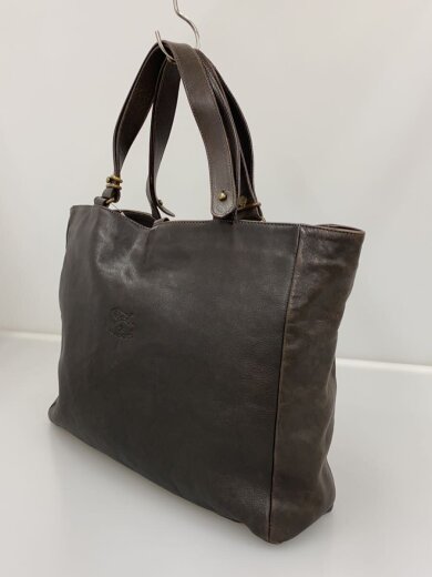 商品画像：トートバッグ/レザー/BRW 2