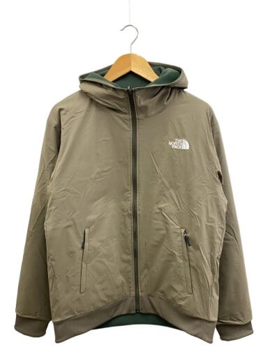 商品画像：REVERSIBLE TECH AIR HOODIE_リバーシブルテックエアーフーディ/L/ナイロン/KHK 1