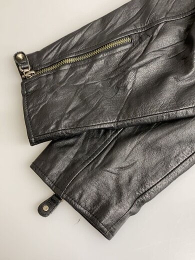 商品画像：ダブルライダースジャケット/3W/レザー/BLK/97074-04VW 5