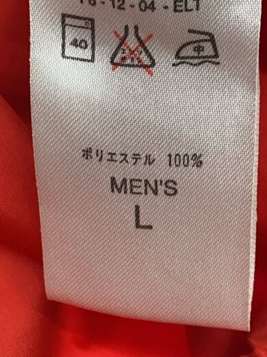 商品画像：ナイロンジャケット/L/ポリエステル/RED 4