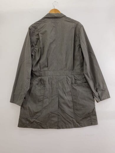商品画像：ステンカラーコート/L/ポリエステル/GRY 2