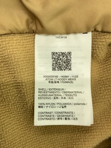 商品画像：ジャケット/S/ナイロン/BEG/無地/X000005160-140581-11/22 4