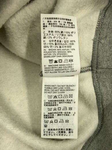 商品画像：スウェット/XS/コットン/GRY 5