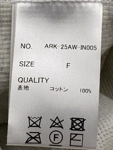 商品画像：スウェット/FREE/コットン/GRY 4