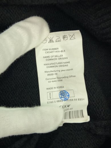 商品画像：coor/カーディガン(厚手)/--/ウール/BLK 5