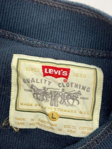 商品画像：ヘンリーネックカットソー/L/コットン/BLK/無地/60654-3358 3