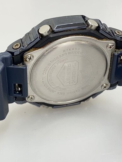 商品画像：クォーツ腕時計_G-SHOCK/アナログ/ラバー/NVY/NVY 7