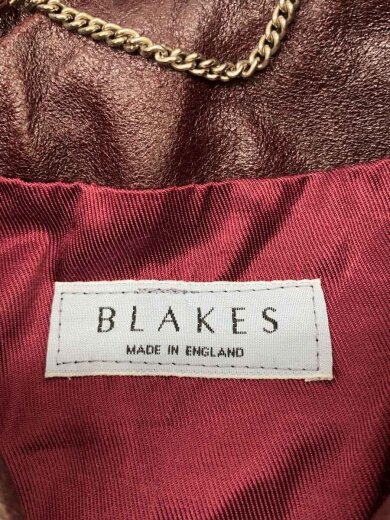 商品画像：BLAKES/レザージャケット・ブルゾン/M/レザー/BRD/無地// 3