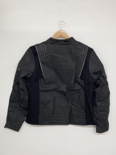 商品画像：シングルライダースジャケット/XL/コットン/BLK/97104-20VM// 2