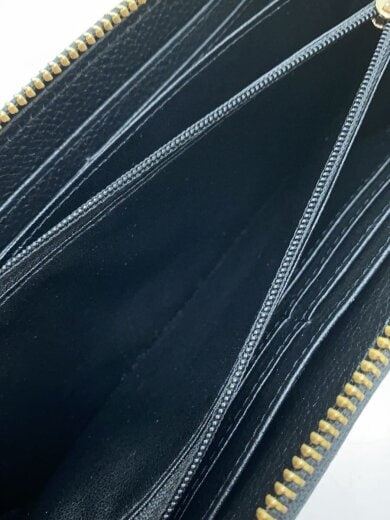 商品画像：長財布/--/BLK/無地/メンズ/クロコダイル 3