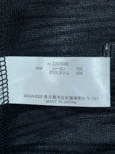 商品画像：長袖ワンピース/2/レーヨン/BLK 4