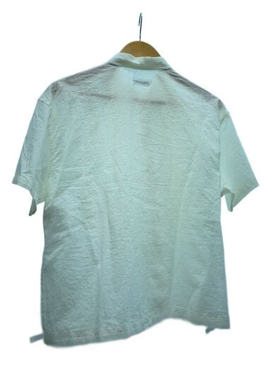 商品画像：ドビーフリルショートスリーブ/半袖ブラウス/--/ポリエステル/WHT/13-01-0175-452 2