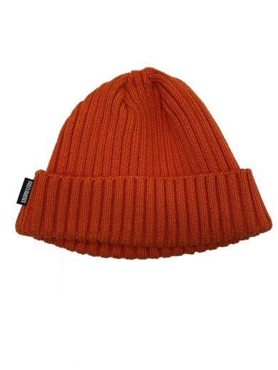 商品画像：ニットキャップ/コットンビーニー/ORN/無地/メンズ 2