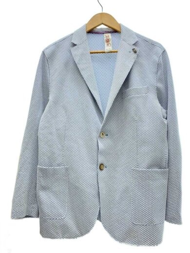 商品画像：bob/テーラードジャケット/50/コットン/WHT/総柄/4164-3551 1