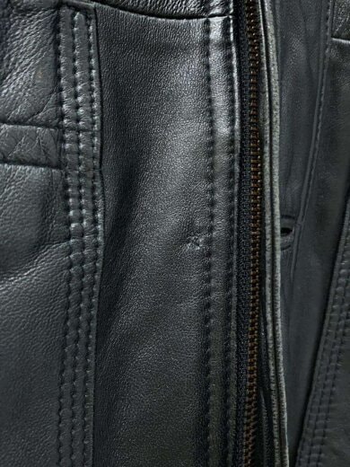 商品画像：BIG-BEAN/レザーコート/フード、ファー付き/L/ラムレザー/BLK/カーコート 6