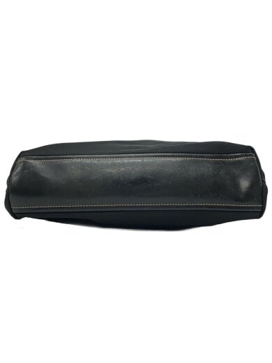 商品画像：テスート/レレザー底張り/ハンドバッグ/ナイロン/BLK/無地 4