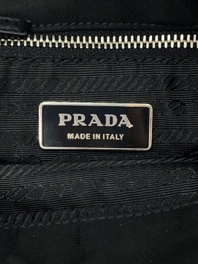 商品画像：テスート/レレザー底張り/ハンドバッグ/ナイロン/BLK/無地 5