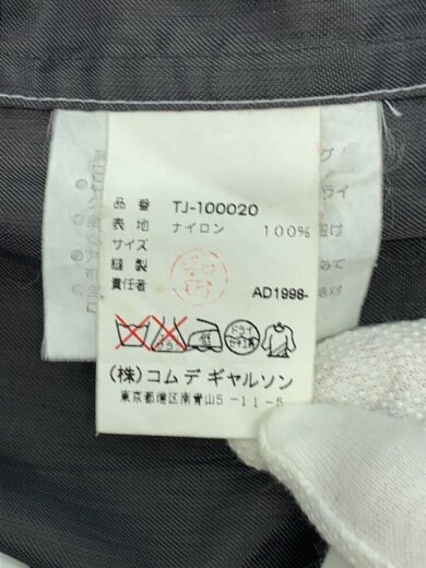 商品画像：ジャケット/--/ナイロン/GRY/無地/TJ-100020// 4