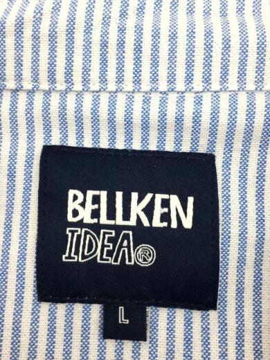 画像：その他ブランドBELLKEN　IDEA/長袖シャツ/L/ツイード/ブルー/ストライプ3