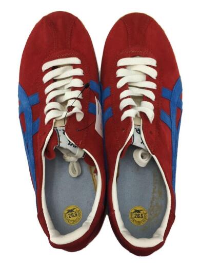 画像：Onitsuka Tigerオニツカタイガー/80s/アシックス社製/asics tiger/ローカットスニーカー/26.5cm/レッド3