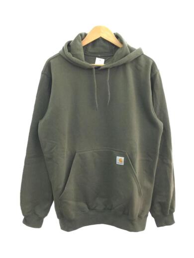 カーハート/K121 316/MIDWEIGHT PULLOVER HOODIE/M/コットン/カーキ