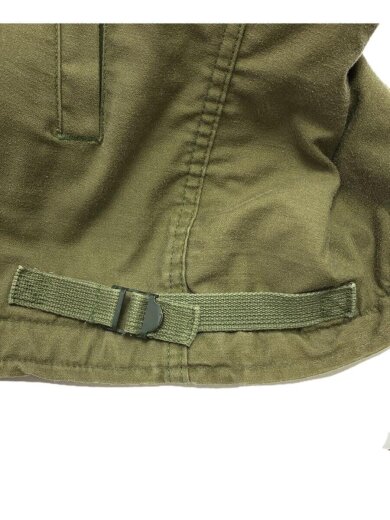 画像：US.NAVYユーエスネイビー/A-2/後期型/デッキジャケット/コットン/カーキ/無地5