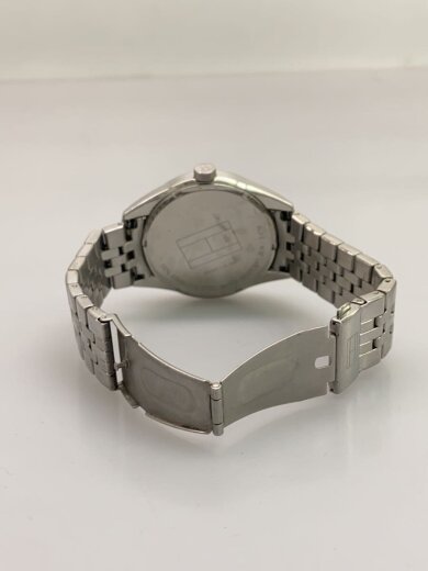 商品画像：クォーツ腕時計/アナログ/ステンレス/NVY/SLV 4