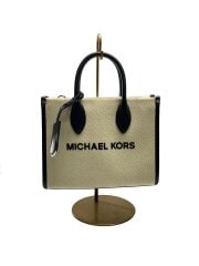 ハンドバッグ/キャンバス/クリーム/35S5S7ZC5C