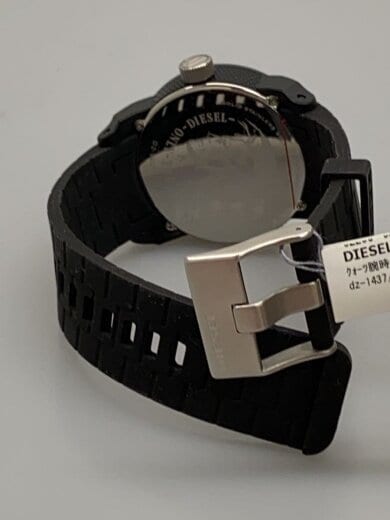 商品画像：クォーツ腕時計/アナログ/ラバー/BLK/BLK/dz-1437 4