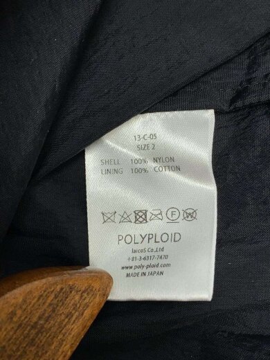 商品画像：ナイロンジャケット/2/ナイロン/BLK/13-C-05 4