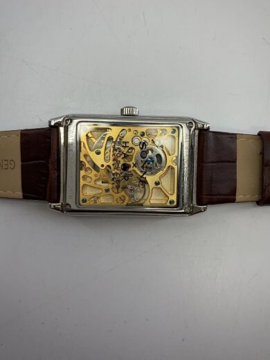 商品画像：手巻腕時計/--/レザー/WHT/BRW// 3