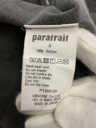 商品画像：ORGASM SALT CLUB TEE/Tシャツ/3/コットン/グレー/PT25S123 4