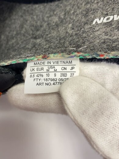 商品画像：ロSNOWCLOG CORDUROY/ーカットスニーカー/27cm/オレンジ 5