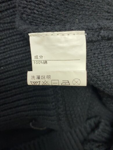 商品画像：カーディガン(厚手)/L/コットン/ブラック 4