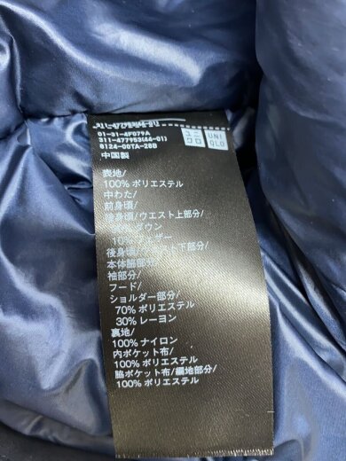 商品画像：ダウンジャケット/--/ポリエステル/ブラック/311-477953 4