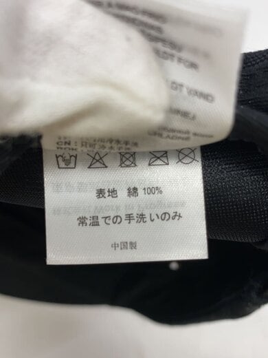 商品画像：BACKLEY CAP/キャップ/FREE/コットン/BLK/メンズ/I016607 6