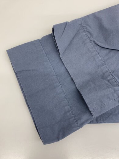 商品画像：半袖ワンピース/2/コットン/BLU/無地/595-4158501 5