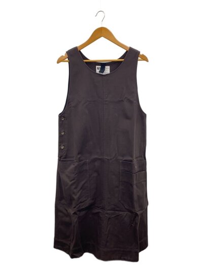 商品画像：ノースリーブワンピース/2/コットン/BRW/無地/595-4156500 1