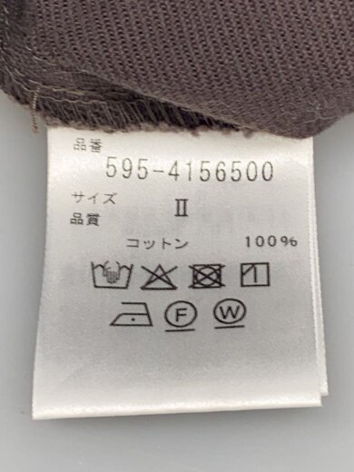 商品画像：ノースリーブワンピース/2/コットン/BRW/無地/595-4156500 4