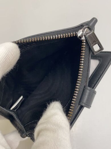 商品画像：WP00408/コインケース/レザー/BLK/無地/レディース 5