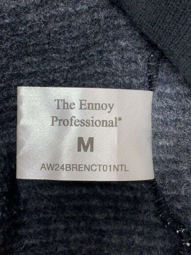 商品画像：スウェット/M/コットン/BLK/ボーダー/AW24BRENCT01NTL 4