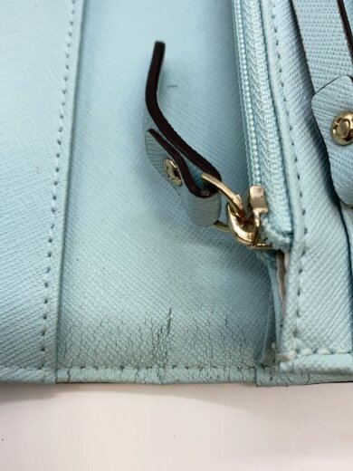 商品画像：2つ折り財布/--/BLU/無地/レディース 8