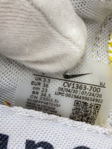 商品画像：VAPORWAFFLE / SACAI_ヴェイパーワッフル / SACAI/23cm/YLW 5