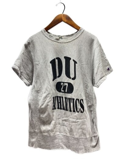 画像：Championreverse weave/80s/半袖/DU ATHLETICS/半袖スウェット/L/コットン/GRY1