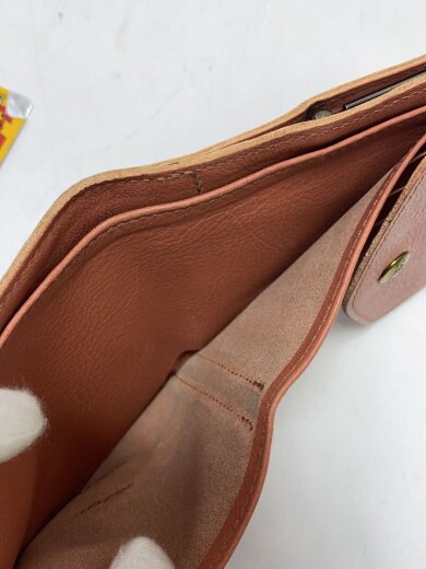 商品画像：SMW011PV0005/2つ折り財布/レザー/BEG/無地/レディース 6