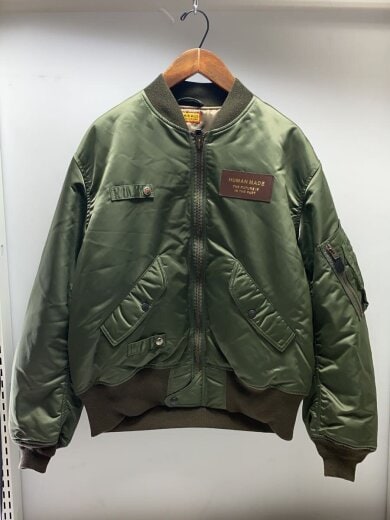 商品画像：XX31JK006/xPOKEMON MadePadded Blouson/フライトジャケット/XL/ナイロン/KHK// 2
